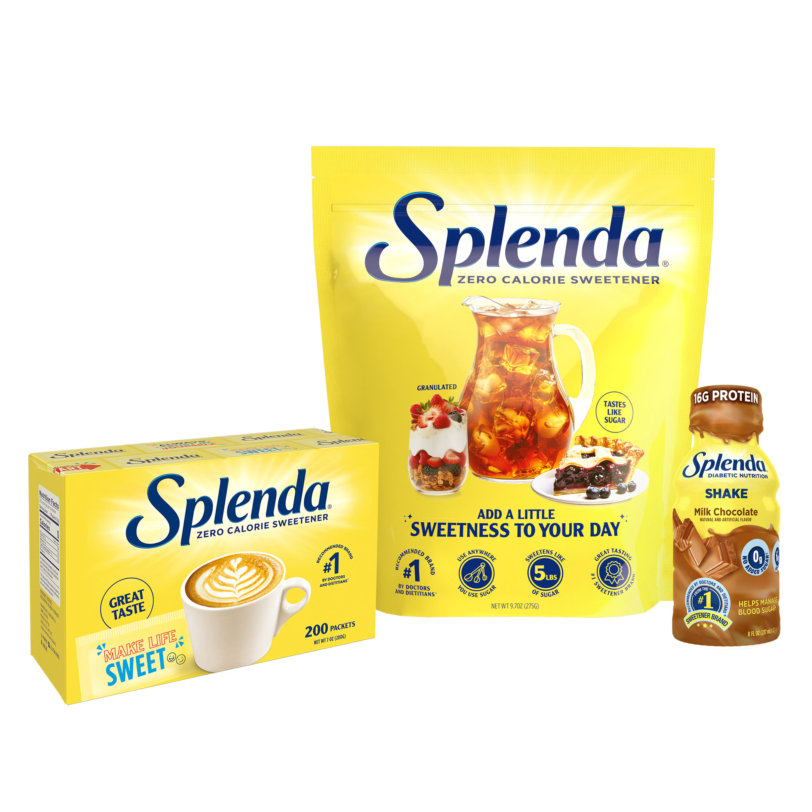 Splenda® supports this initiative with product, educational resources, and community outreach to help people live healthier, happier lives by reducing sugar.