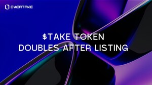 「Overtake's 'TAKE' Token Doubles in Just 3 Days After Listing」