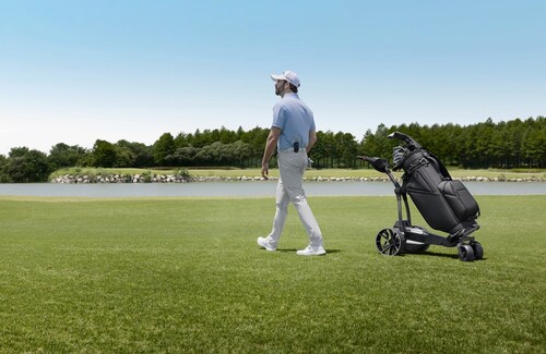 NAVEE Birdie 3 series electric golf push cart (PRNewsfoto/Shuzhi Society)