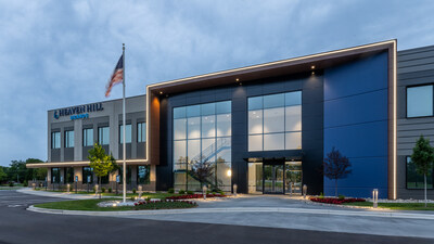 ARCO Design/Build's innovative use of tilt-wall construction enabled faster delivery and cost-effective execution of Heaven Hill's new Louisville headquarters while maintaining premium office building standards.