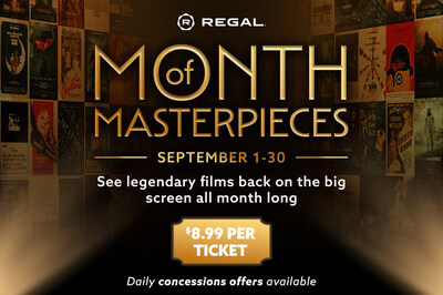 Month of Masterpieces at Regal Month of Masterpieces at Regal