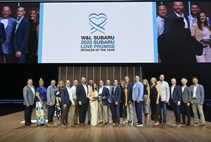 W&L SUBARU HONORED WITH 2025 SUBARU LOVE PROMISE RETAILER OF THE YEAR AWARD