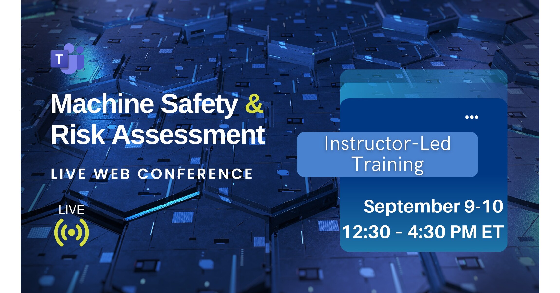 OPEN ENROLLMENT AVAILABLE FOR CLARION SAFETY SYSTEMS AND MACHINE SAFETY SPECIALISTS LIVE, ONLINE TRAINING COURSE ON MACHINE SAFETY AND RISK ASSESSMENT