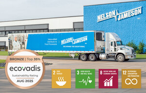 Food Processing Distributor Nelson-Jameson Earns Second Consecutive EcoVadis Bronze Medal