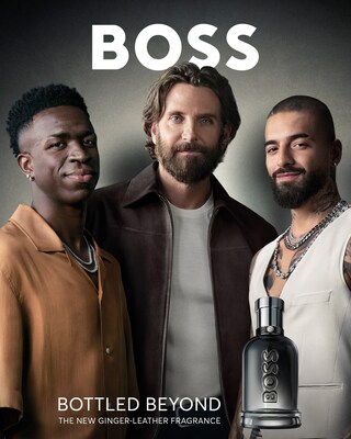 BOSS BOTTLED BEYOND CAMPAIGN KEY VISUAL