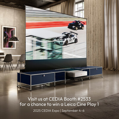 Leica Camera Showcases the Leica Cine 1 at CEDIA Expo 2025