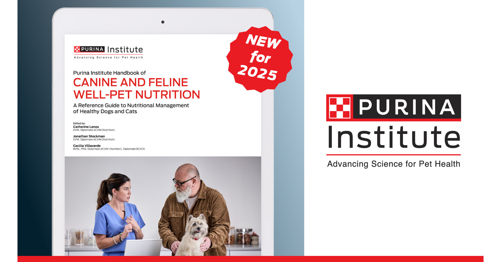 Purina Institute Releases New Well-Pet Nutrition Handbook for Veterinary Professionals