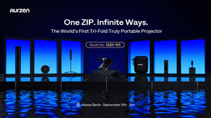 Aurzen Redefines Portable Entertainment with New Projector Lineup for Every Lifestyle at IFA 2025