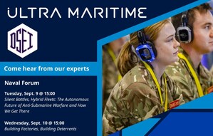 Ultra Maritime Leaders Speak on Future Unmanned Anti-Submarine Warfare and Defense Industrial Capacity at DSEI 2025