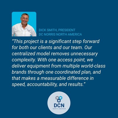 DC Norris North America President, Dick Smith remarks on the benefits of the centralized access model.