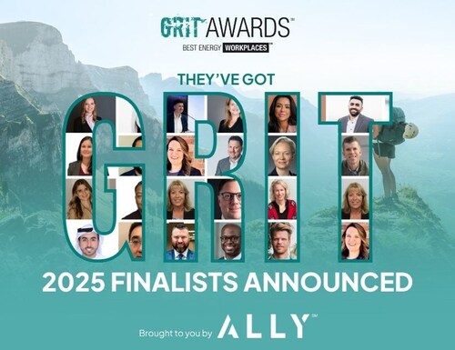 ALLY Energy unveils the finalists for the 2025 GRIT Awards and Best Energy Workplaces.