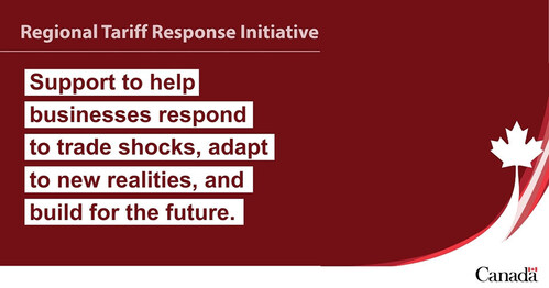 Government of Canada announces support for Prairie businesses facing trade challenges (CNW Group/Prairies Economic Development Canada)