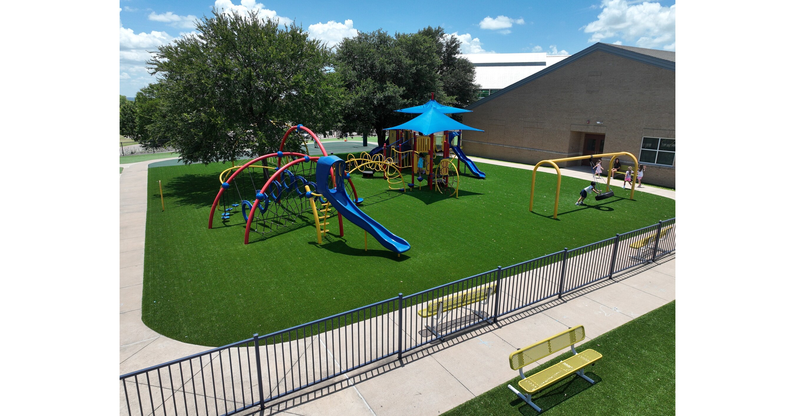 Shawgrass C C Turf Transform All Saints Episcopal School Playground