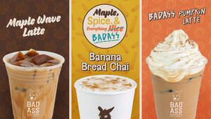 Fall Gets a Badass Upgrade: "Maple, Spice &amp; Everything Badass" Arrives at Bad Ass Coffee of Hawaii
