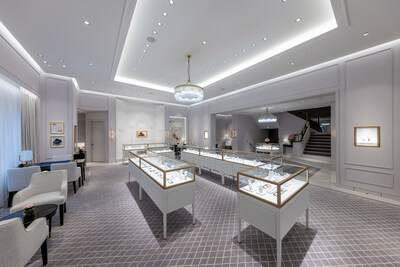 Harry Winston Ginza Flagship Salon Interior Harry Winston Ginza Flagship Salon Interior