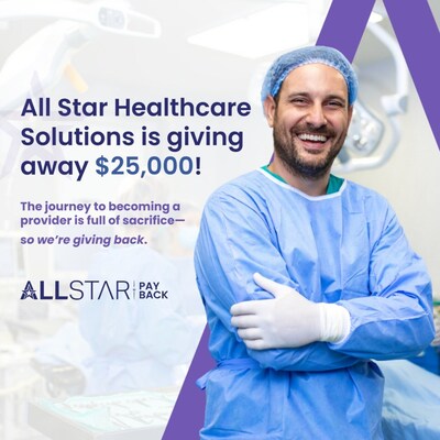 All Star is giving away $25,000 through the All Star Payback campaign. Entries close on October 31, 2025, and five winners will be randomly selected, with each receiving $5,000.
