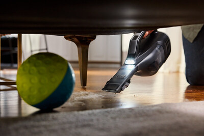 The dustbuster® reveal™ line boasts an LED light to help cleaning enthusiasts easily remove hidden dust and dirt in compact spaces.