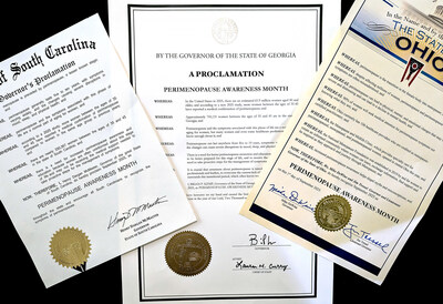 Sample of 12 State Perimenopause Awareness Month 2025 Proclamations