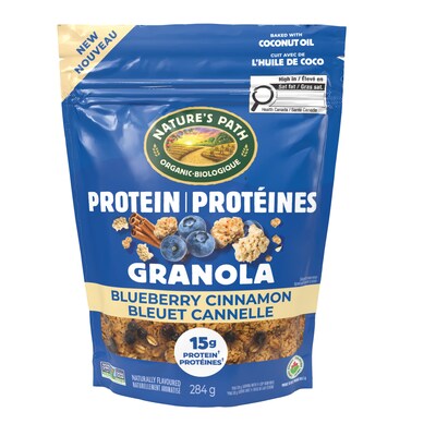Nature's Path Protein Granola - Blueberry Cinnamon (CNW Group/Nature's Path Foods Inc.)