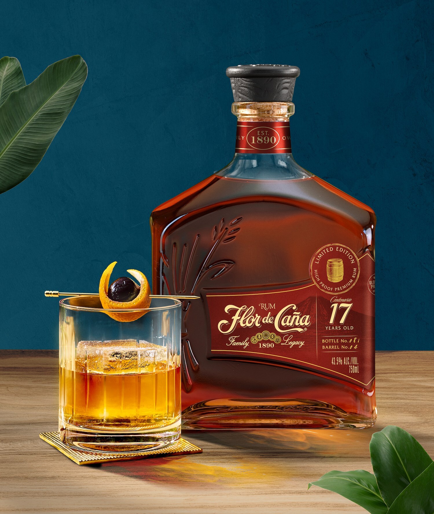 LSI Introduces Limited-Edition, High-Proof Flor de Caña 17 Year Rum to the U.S. Market