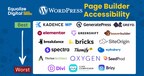 Equalize Digital WordPress Page Builder Accessibility Best to Worst with logos of tested builders.