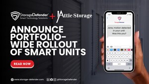 StorageDefender and Attic Storage Announce Portfolio-Wide Rollout of Smart Storage Units