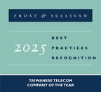 Chunghwa Telecom Receives Frost&Sullivan's 2025 Taiwan Company of the Year Recognition for Excellence in the Telecom Industry