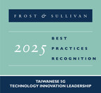 Chunghwa Telecom Earns Frost&Sullivan's 2025 Taiwan Technology Innovation Leadership Recognition in the 5G Industry