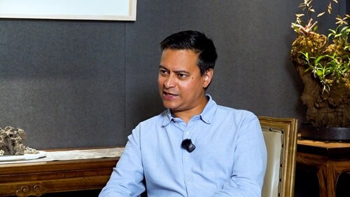 Harvard professor of U.S.-Asia relations and British historian Rana Mitter in an interview with Beijing Review (YIN KANG) Harvard professor of U.S.-Asia relations and British historian Rana Mitter in an interview with Beijing Review (YIN KANG)