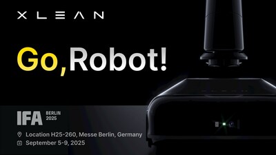 xLean TR1 Debuts at IFA 2025: The World's First Dual-Form AI Cleaning Robot