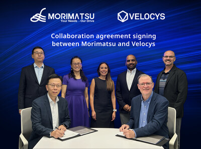 Agreement signing ceremony between Morimatsu Heavy Industry CEO Sheng Ye and Velocys CEO Matthew Viergutz Agreement signing ceremony between Morimatsu Heavy Industry CEO Sheng Ye and Velocys CEO Matthew Viergutz