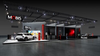 Aerial view of Hyundai Mobis' exhibition booth at the IAA Mobility 2025 Aerial view of Hyundai Mobis' exhibition booth at the IAA Mobility 2025