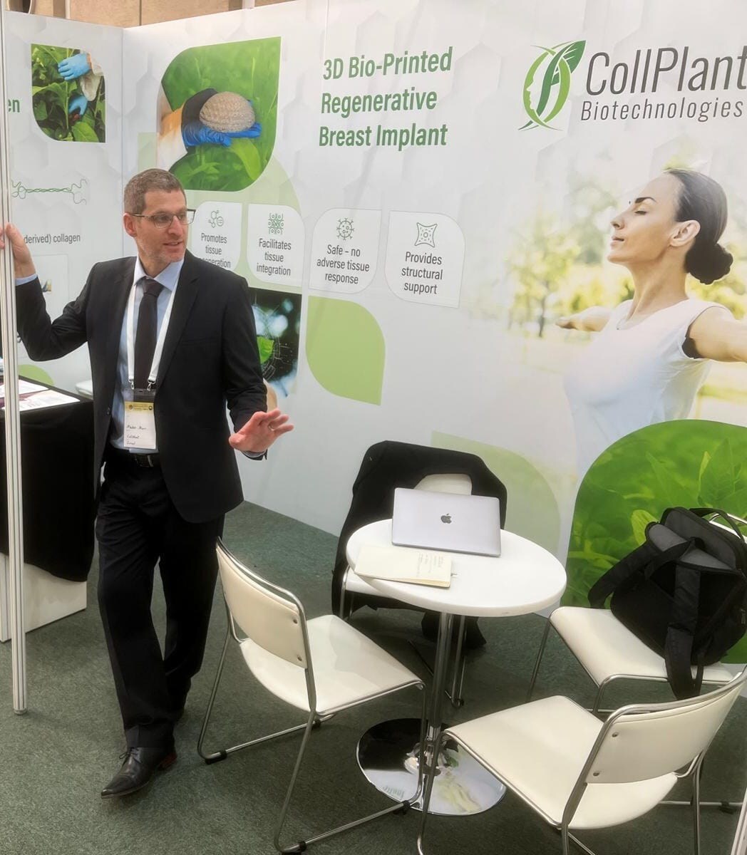 CollPlant will present and host exhibition booth at the 2025 International Conference on Biofabrication