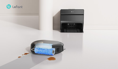 Compact Lefant M5 with Advanced Instant Self-Cleaning Roller Mopping