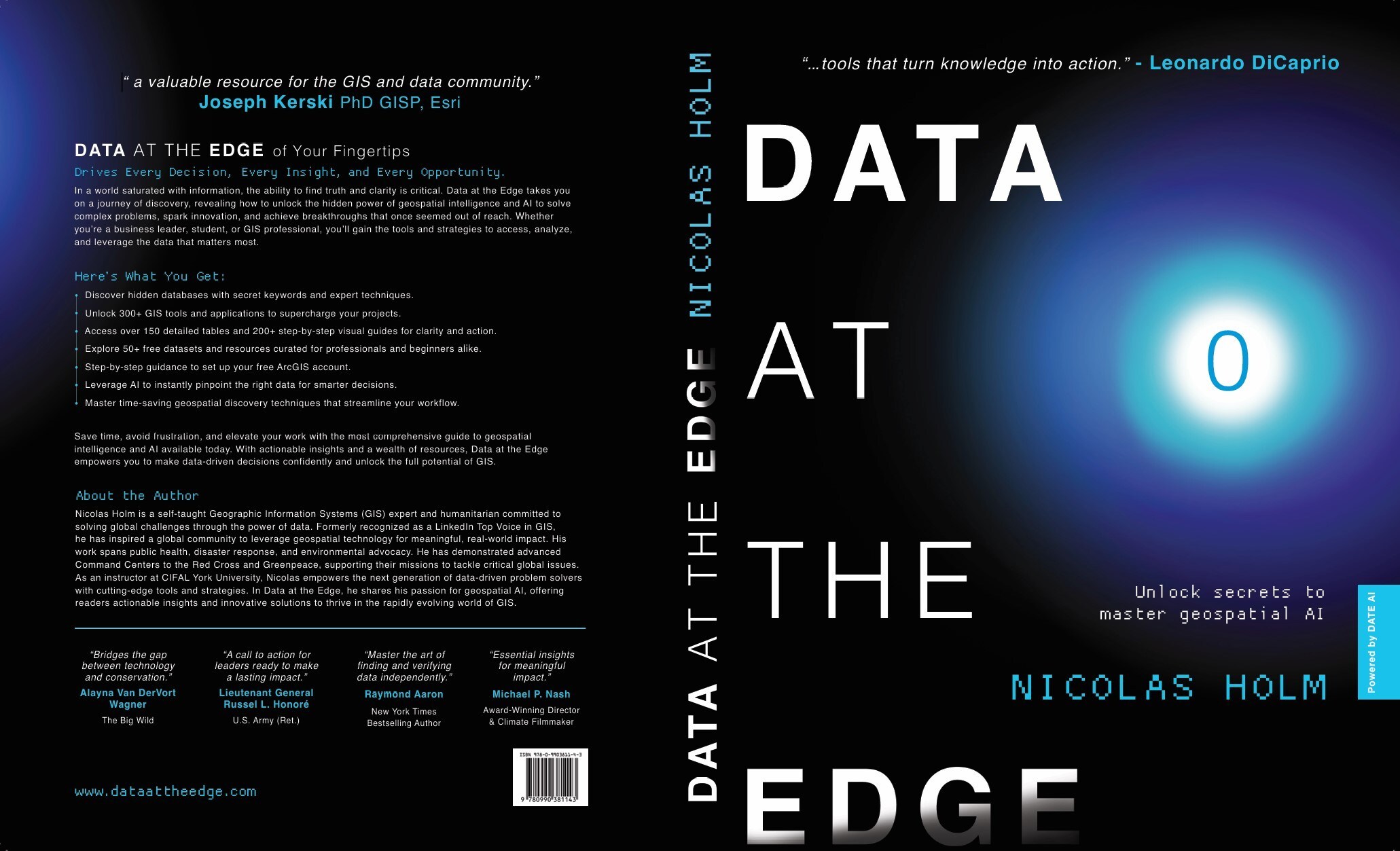 Leonardo DiCaprio Pens Foreword to Data at the Edge, a Five-Book Series on Finding Trusted GIS Data