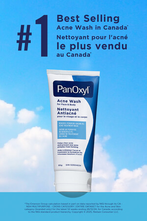 Crown Laboratories, Inc. Announces PanOxyl® Acne Wash Has Been Certified as the #1 Selling Acne Wash in Canada