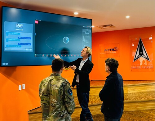 MSBAI demonstrating OrbitGuard service to United States Space Force in Colorado Springs MSBAI demonstrating OrbitGuard service to United States Space Force in Colorado Springs