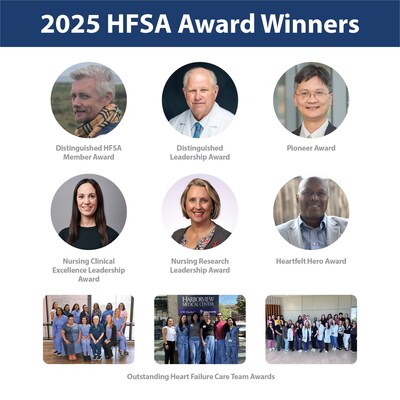 Meet the 2025 Heart Failure Society of America award winners.