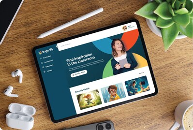 The Dragonfly platform supports teachers with ready-to-teach lessons, built-in modeling, and tools that make planning, delivery, and progress monitoring seamless. (PRNewsfoto/Imagine Learning LLC)