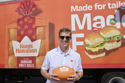 ELI MANNING AND KING’S HAWAIIAN TEAM UP TO LAUNCH A FIRST-EVER FOOTBALL SEASON…ING (PRNewsfoto/King's Hawaiian)