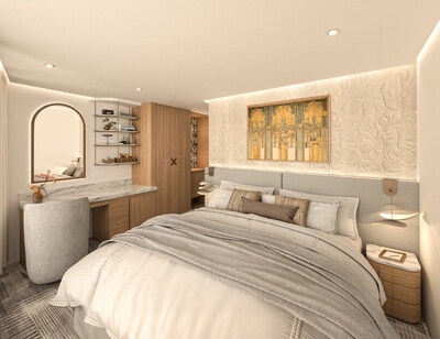 Celebrity River Cruises: Balcony Stateroom, Interior View