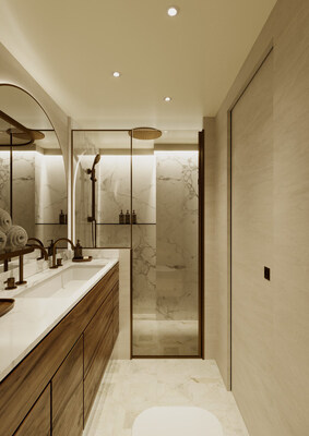 Celebrity River Cruises: Vista Balcony Suite, Bathroom