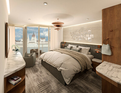 Celebrity River Cruises: Vista Balcony Suite, Exterior View