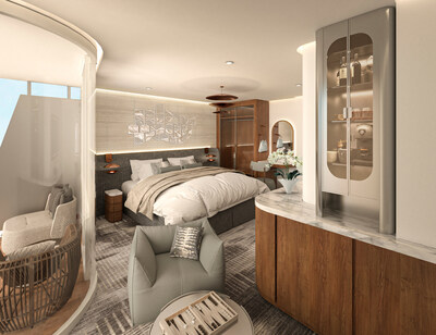 Celebrity River Cruises: Vista Balcony Suite, Interior View