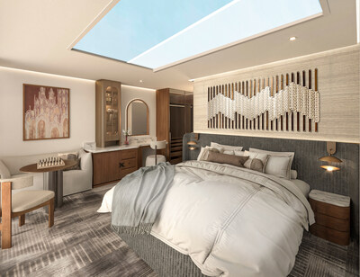 Celebrity River Cruises: Skylight Infinite Balcony Suite, Interior View