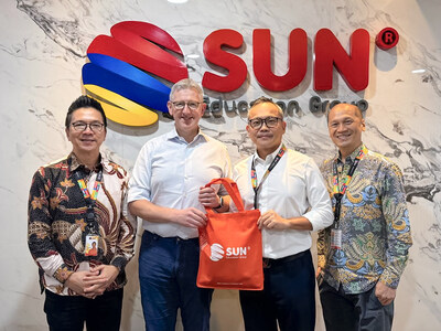 Rob Grimshaw, CEO of StudyIn, announcing strategic partnership with SUN Education