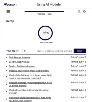 Pearson Launches AI Literacy Modules to Help Instructors Teach Responsible AI Skills