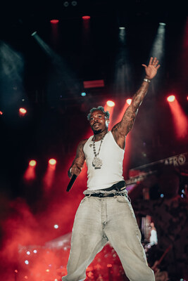 Asake Closes Out Afro+ Fest With Full Orchestra And Choreographed Ensemble. Photo credit @APMWORLDMAG