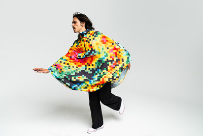 The Cleverhood Stormy Rover Rain Cape