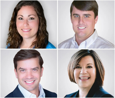 Ashley Irizarry (New Bern, North Carolina); David Kahn, CWS® (Florence, South Carolina); Thomas Kennedy, CPWA® (Florence, South Carolina); Debra Pickett, CFP®, CRPC® (Leland, North Carolina)